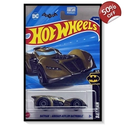 2025 Hot Wheels Mainline Batman: Arkham Asylum Batmobile #..