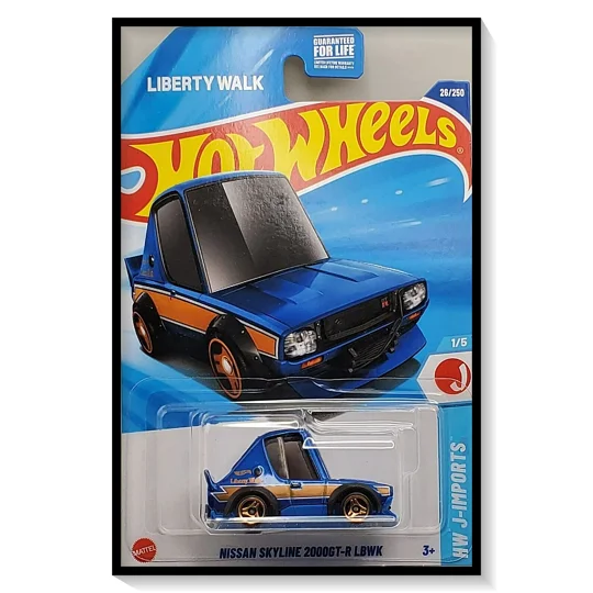 2025 Hot Wheels Mainline Nissan Skyline 2000GT-R LBWK #26/#250