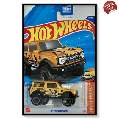 2025 Hot Wheels Mainline '21 Ford Bronco #20/#250