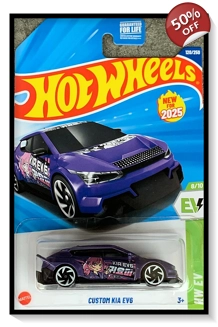 2025 Hot Wheels Mainline Custom Kia EV6 #120/#250