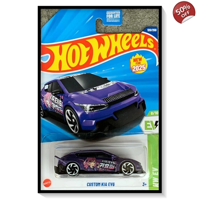 2025 Hot Wheels Mainline Custom Kia EV6 #120/#250