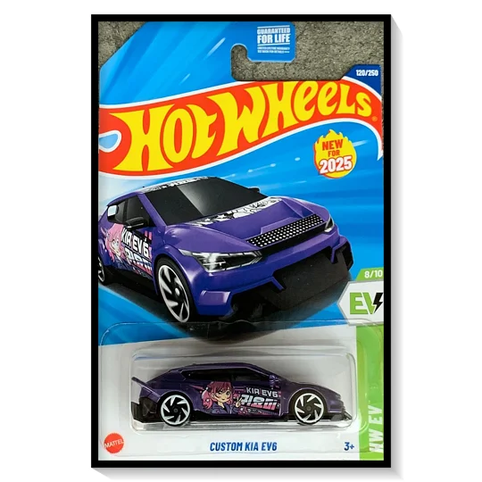 2025 Hot Wheels Mainline Custom Kia EV6 #120/#250