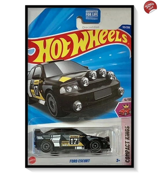 2025 Hot Wheels Mainline Ford Escort #113/#250