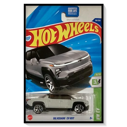 2025 Hot Wheels Mainline Silverado EV RST #86/#250