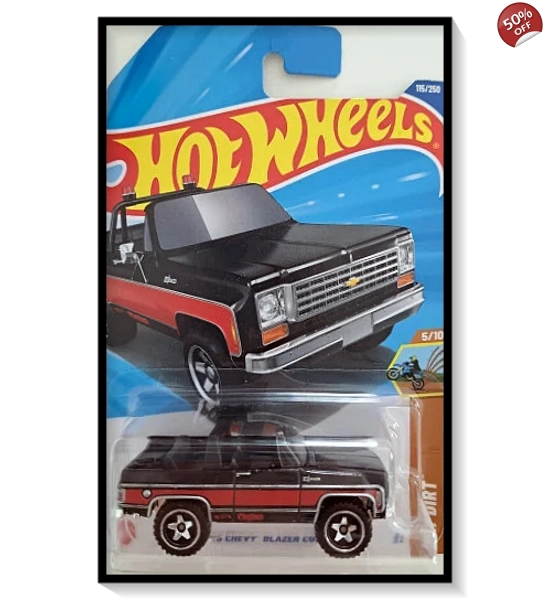 2025 Hot Wheels Mainline '75 Chevy Blazer Custom #115/#250