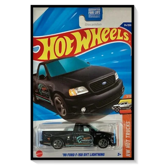2025 Hot Wheels Mainline '99 Ford F-150 SVT Lightning #94/#250
