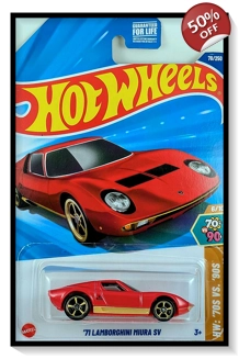 2025 Hot Wheels Mainline '71 Lamborghini Miura SV #78/#250