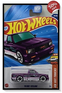 2025 Hot Wheels Mainline '91 GMC Syclone #119/#250