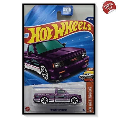 2025 Hot Wheels Mainline '91 GMC Syclone #119/#250