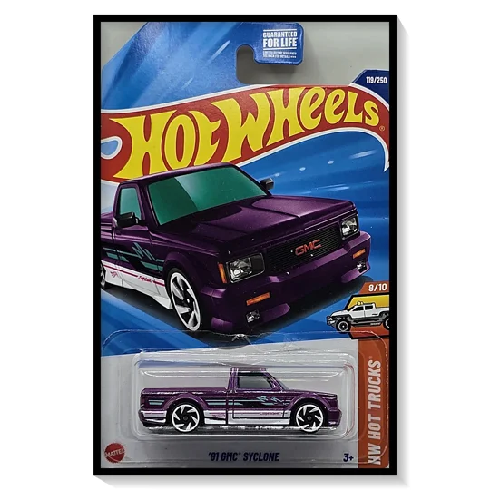 2025 Hot Wheels Mainline '91 GMC Syclone #119/#250
