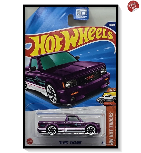 2025 Hot Wheels Mainline '91 GMC Syclone #119/#250