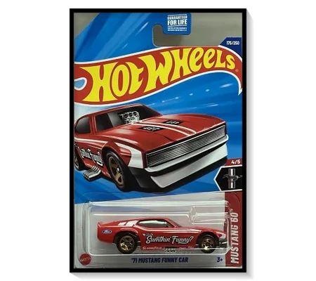 2025 Hot Wheels Mainline '71 Mustang Funny Car #175/#250