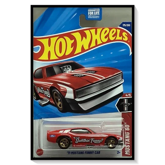 2025 Hot Wheels Mainline '71 Mustang Funny Car #175/#250