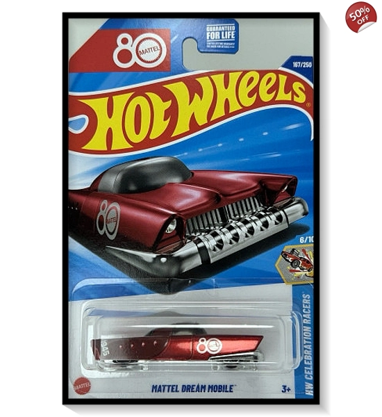 2025 Hot Wheels Mainline Mattel Dream Mobile #167/#250