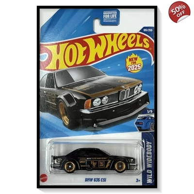 2025 Hot Wheels Mainline BMW 635 CSi #185/#250
