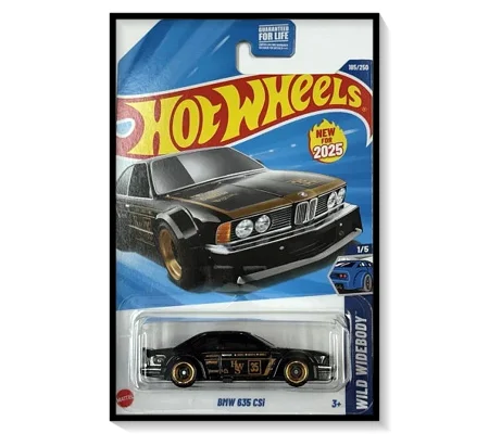 2025 Hot Wheels Mainline BMW 635 CSi #185/#250
