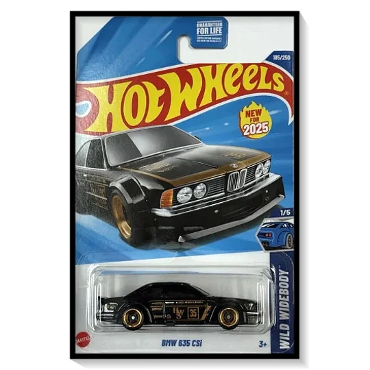 2025 Hot Wheels Mainline BMW 635 CSi #185/#250