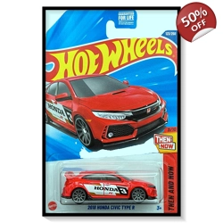 2025 Hot Wheels Mainline 2018 Honda Civic Type R #123/#250
