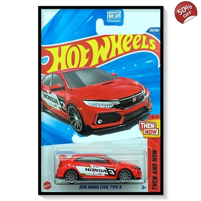 2025 Hot Wheels Mainline 2018 Honda Civic Type R #123/#250