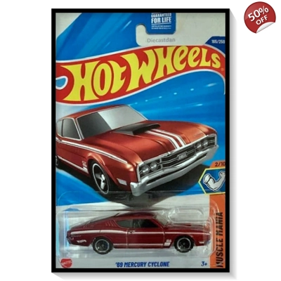 2025 Hot Wheels Mainline '69 Mercury Cyclone #165/#250