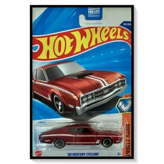 2025 Hot Wheels Mainline '69 Mercury Cyclone #165/#250