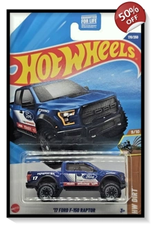 2025 Hot Wheels Mainline '17 Ford F-150 Raptor #..