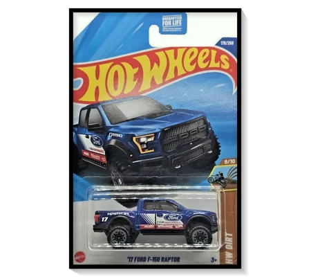2025 Hot Wheels Mainline '17 Ford F-150 Raptor #178/#250