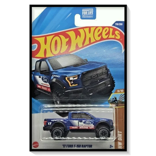 2025 Hot Wheels Mainline '17 Ford F-150 Raptor #178/#250