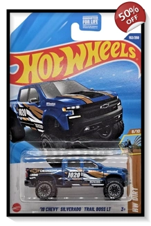 2025 Hot Wheels Mainline '19 Chevy Silverado Trail Boss LT #152/#250