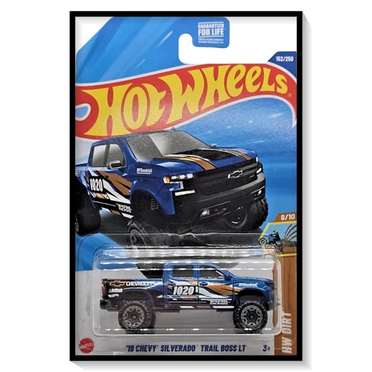 2025 Hot Wheels Mainline '19 Chevy Silverado Trail Boss LT #152/#250