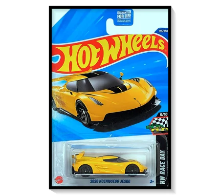 2025 Hot Wheels Mainline 2020 Koenigsegg Jesko #125/#250