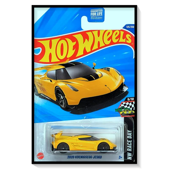 2025 Hot Wheels Mainline 2020 Koenigsegg Jesko #125/#250