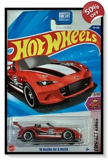 2025 Hot Wheels Mainline '15 Mazda MX-5 Miata #80/#250