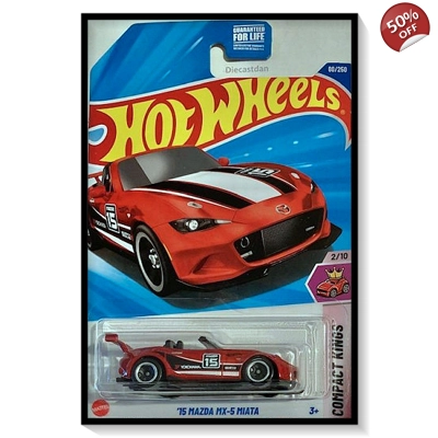 2025 Hot Wheels Mainline '15 Mazda MX-5 Miata #80/#250