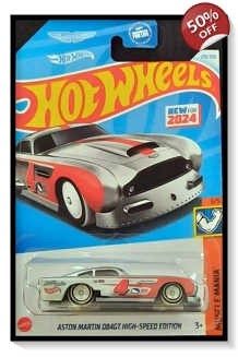 2024 Hot Wheels Mainline Aston Martin DB4GT High-Speed Edition #219/#250