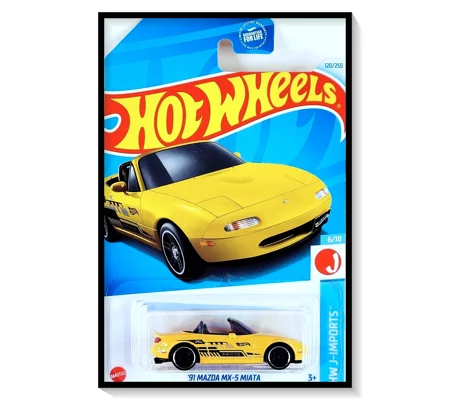 2024 Hot Wheels Mainline '91 Mazda MX-5 Miata #120/#250