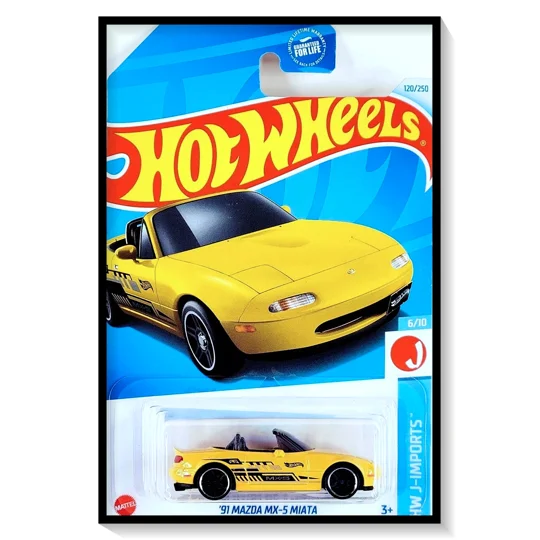 2024 Hot Wheels Mainline '91 Mazda MX-5 Miata #120/#250