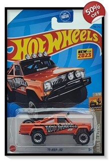 2023 Hot Wheels Mainline '73 Jeep J10 #196/#250