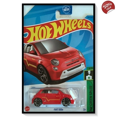 2023 Hot Wheels Mainline Fiat 500e #144/#250