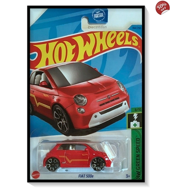 2023 Hot Wheels Mainline Fiat 500e #144/#250