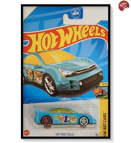 2023 Hot Wheels Mainline '08 Ford Focus #83/#250