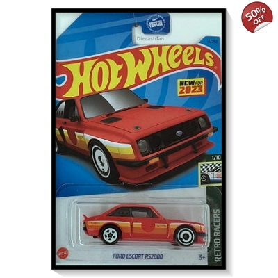 2023 Hot Wheels Mainline Ford Escort RS2000 #4/#250