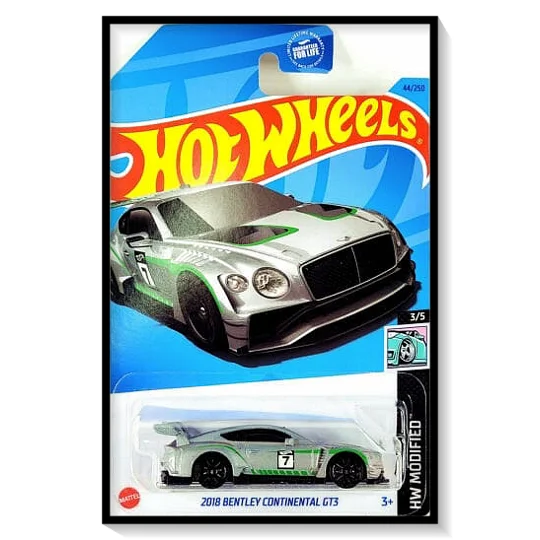 2023 Hot Wheels Mainline 2018 Bentley Continental GT3 #44/$250