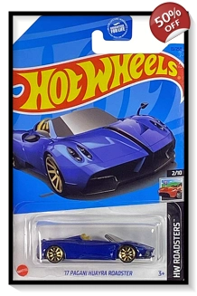 2023 Hot Wheels Mainline '17 Pagani Huayra Roadster #13/#250