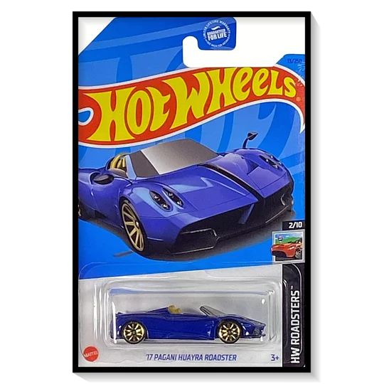 2023 Hot Wheels Mainline '17 Pagani Huayra Roadster #13/#250