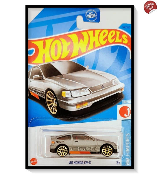 2023 Hot Wheels Mainline '88 Honda CR-X #148/#250