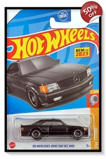 2023 Hot Wheels Mainline '89 Mercedes-Benz 560 S..
