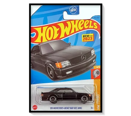 2023 Hot Wheels Mainline '89 Mercedes-Benz 560 SEC AMG #150/#250