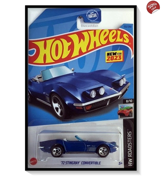 2023 Hot Wheels Mainline '72 Stingray Convertible #132/#250