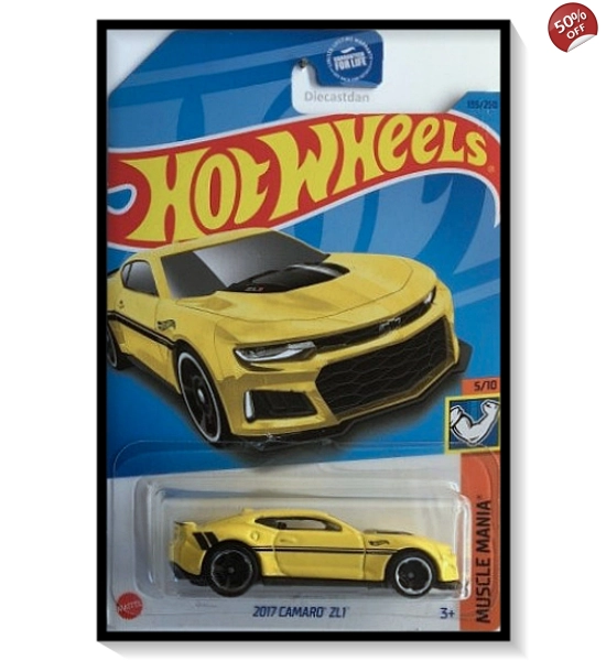 2023 Hot Wheels Mainline 2017 Camaro ZL1 #135/#250